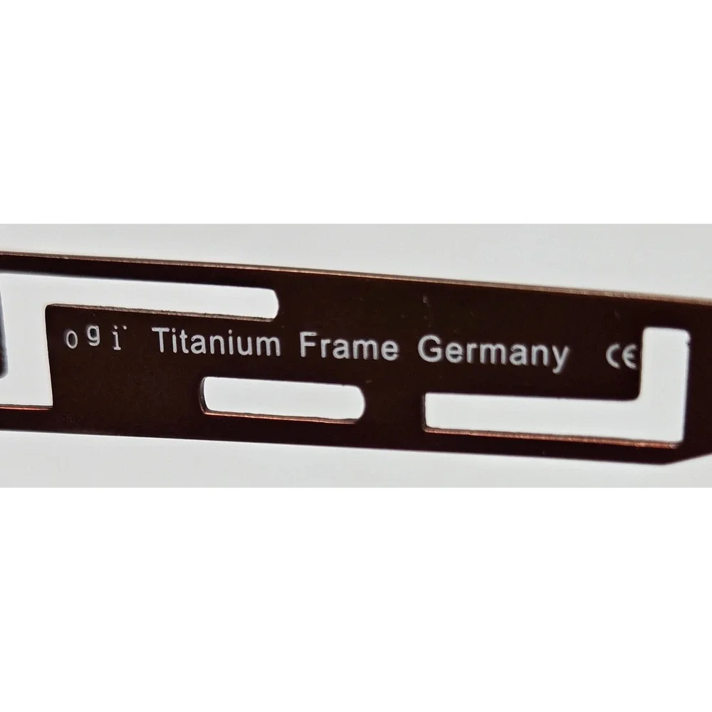 Ogi Titanium Eyeglasses Frames Germany Semi Rimless Designer‎ 49-19-135 New